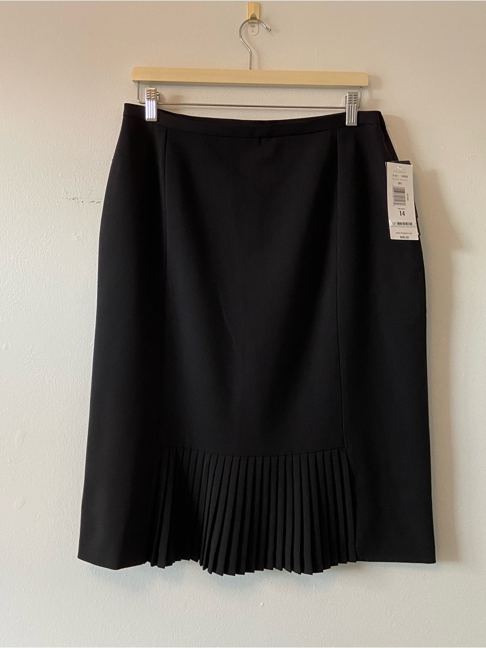 Vintage Nygard Pleated Front Pencil Skirt